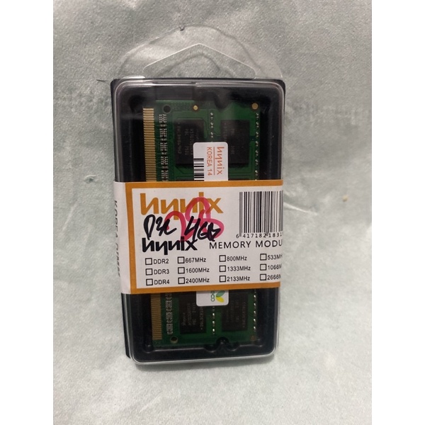 RAM LAPTOP HYNIX 4GB DDR3 PC3-12800S SODIMM