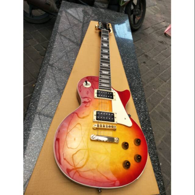 GITAR LISTRIK EPIPHONE LESPAUL CHERYBRUST
