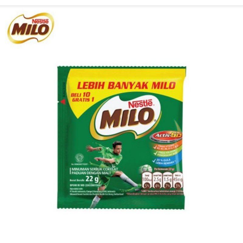 

MILO ACTIV GO SACHET 22gr