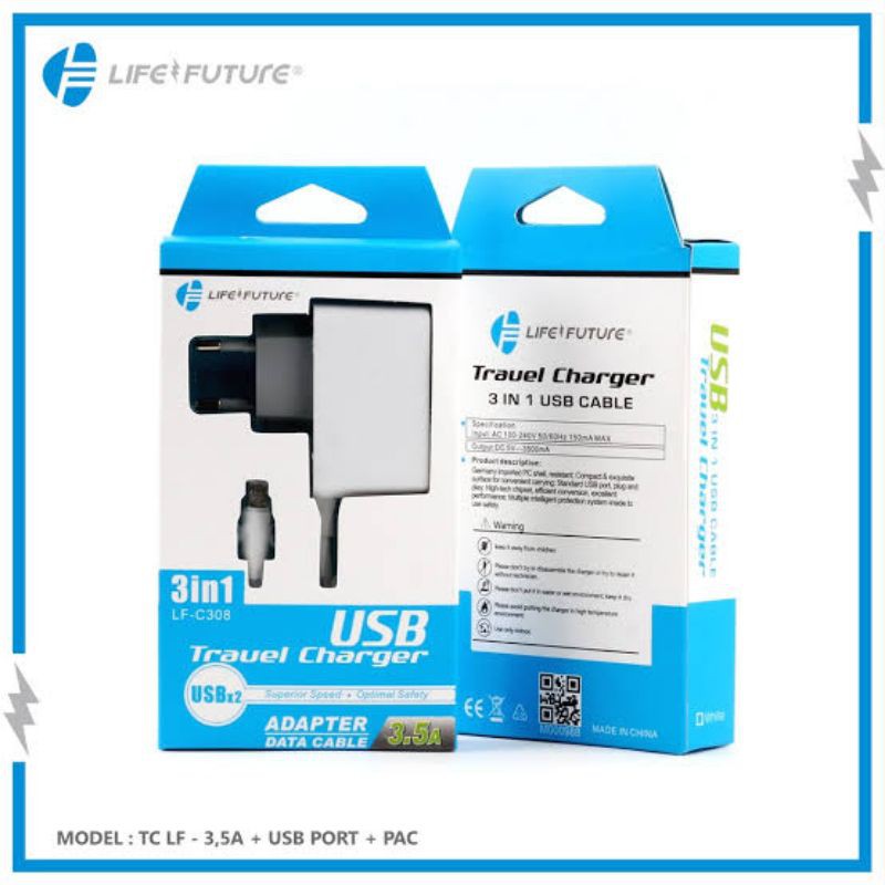 Charger 3,5A Life Future