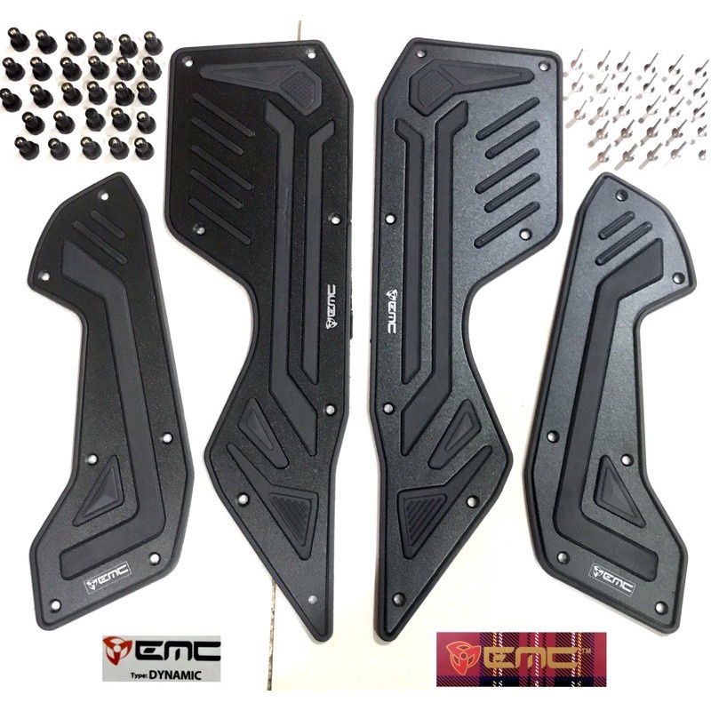 Bordes Nmax New 2020-2021 EMC Karpet Cnc Premium Nmax New 2020-2021 Akai Racing Premium