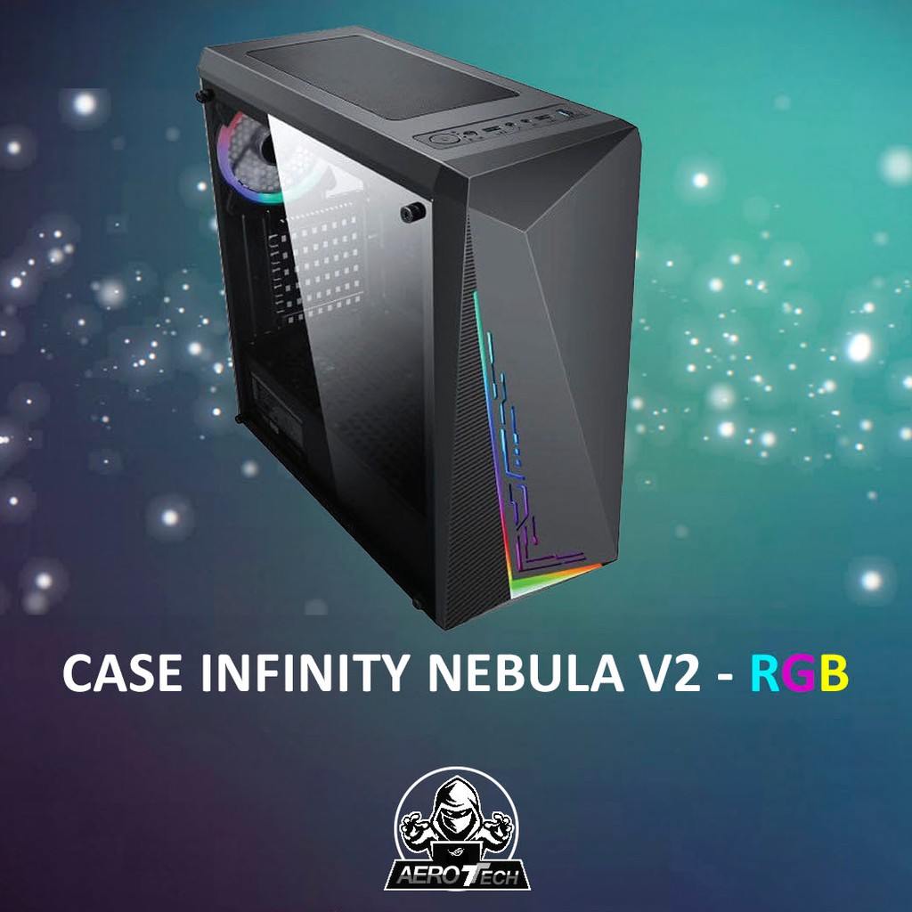 INFINITY NEBULA V2 - ATX, mATX Gaming Case