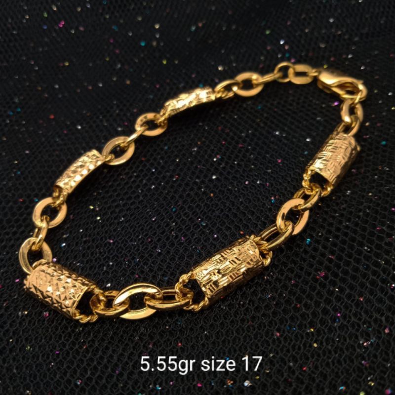 Gelang Emas 17 K - 5.55gr Kadar 750 - 3112