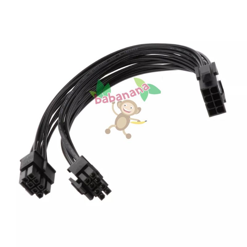 kabel splitter 8 pin cpu to dual 4+4pin motherboard cabang cable psu