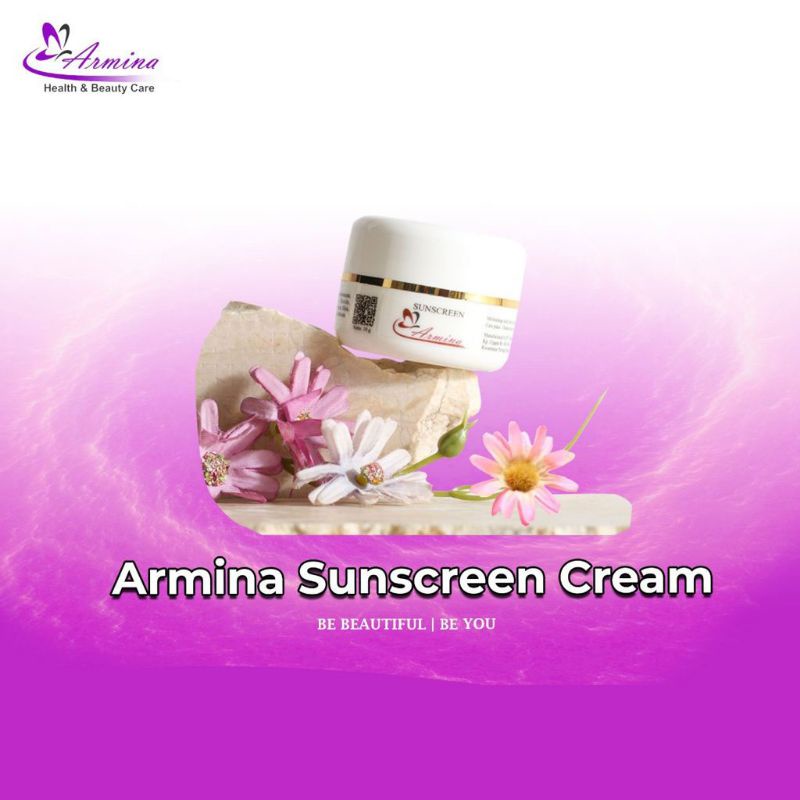 Armina Krim Pagi Pemutih / Sunscreen / Tabir Surya / Sunscreen Pemutih / Foundation / sunscreen mura