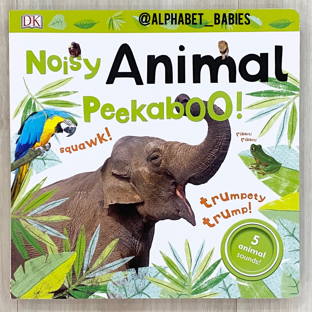 DK Noisy Animal Peekaboo Sound Book