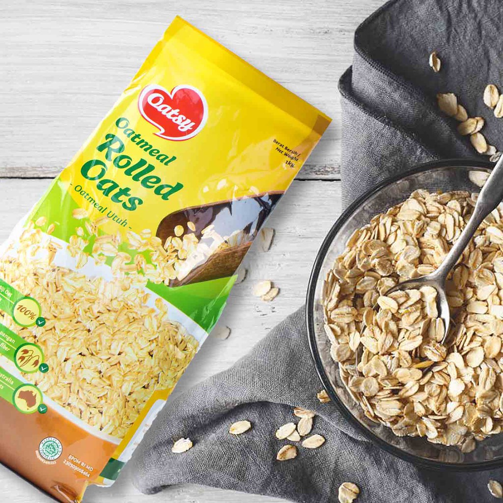 Oatsy Oatmeal Rolled Oats 1 Kg