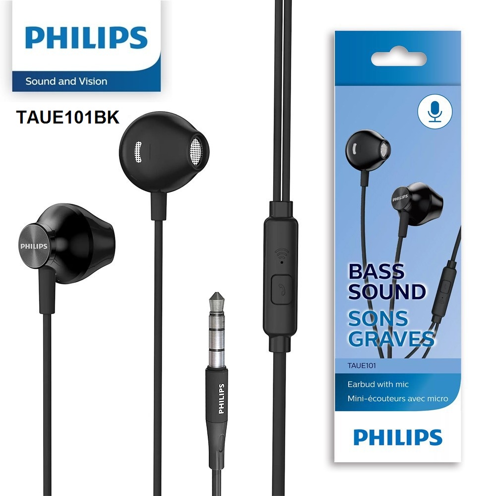 Earphone Philips TAUE101 with Microphone