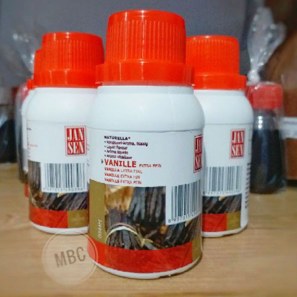 HALAL VANILLA EXTRACT JANSEN 100 GRAM BOTOL ASLI Shopee Indonesia