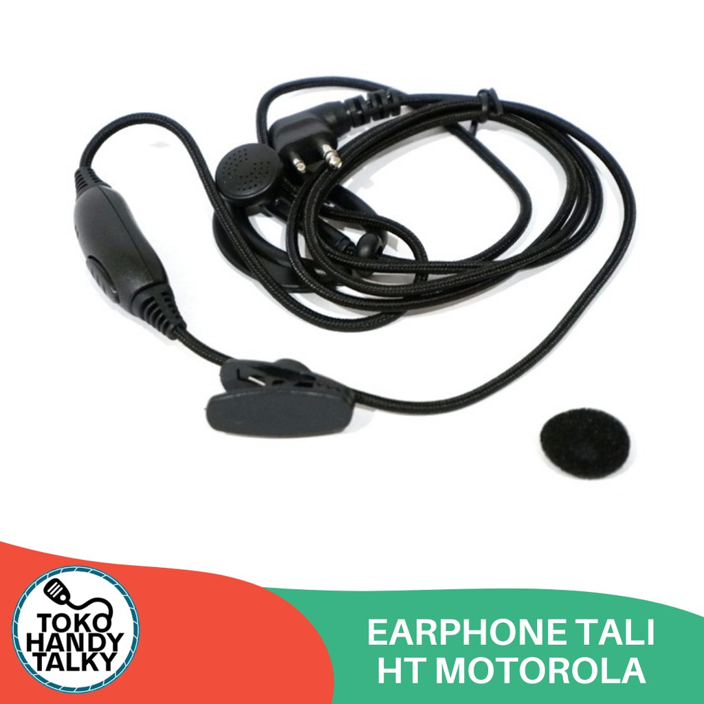 EARPHONE TALI HANDY TALKY MOTOROLA NEW