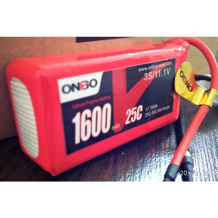 CODES0X-63 Lipo Battery 3s 11,1v 1600mh 3s 25-50c Onbo Nano Power