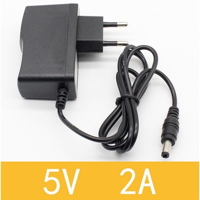 Power Supply DC Adapter Adaptor 5V 2A Input 220V EU Plug CCTV Pompa Mini Celup