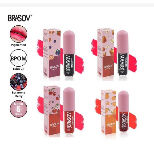 ✨SHASYA✨ BRASOV LIPS CREAM MATTE ORIGINAL FRESH LONG LASTING - LIP CREAM MATTE BPOM