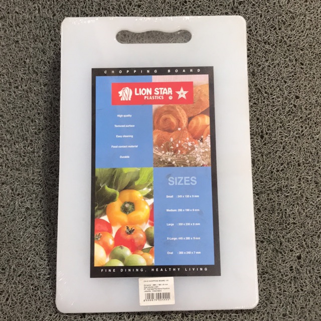 Talenan / Chopping Board plastik Lion Star ukuran S / M / L / XL