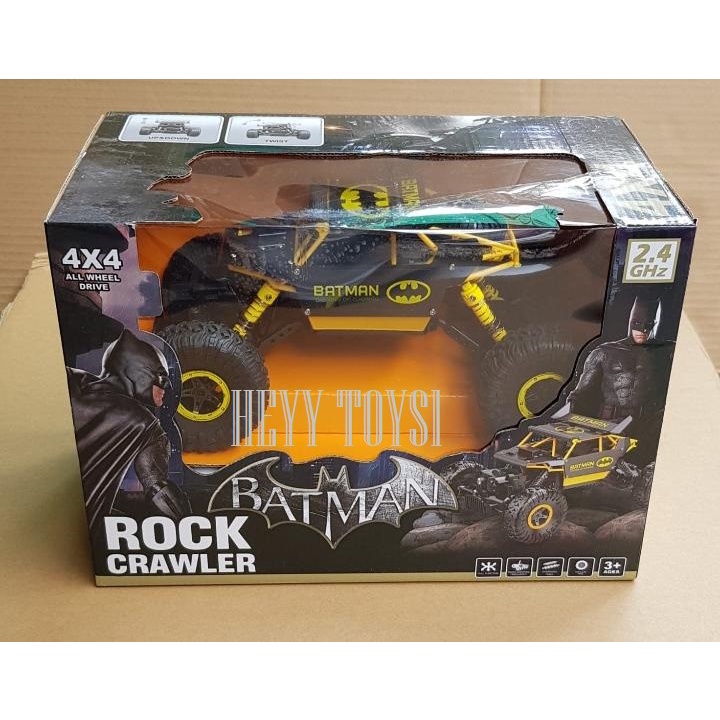 MAINAN MOBIL ANAK LAKI LAKI RC 4X4 AVANGERS ROCK CRAWLERS MOBIL OFFROAD 4WD SCALE 1:18