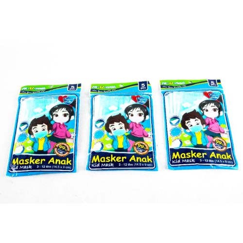 Fit-U Mask Masker Anak 5'