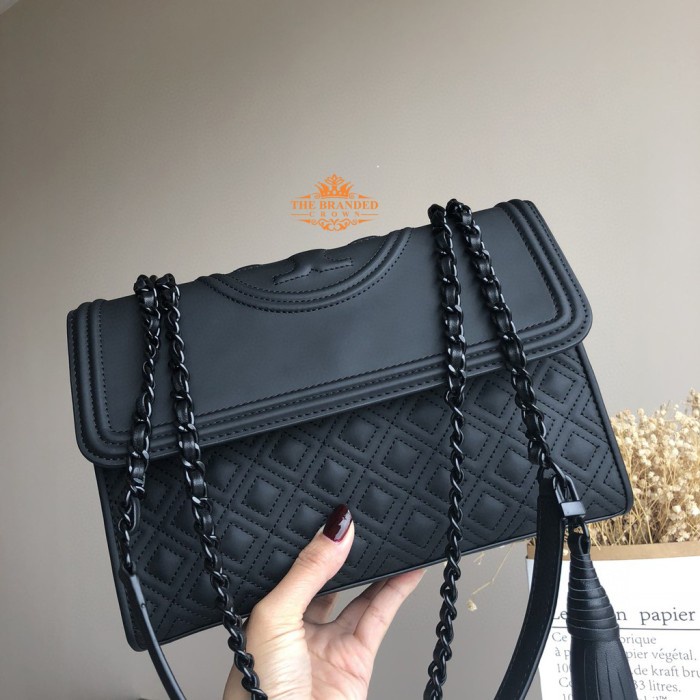 Tas Tory Burch 733 Fleming Matte Convertible Shoulder Bag