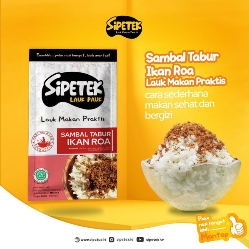 

SIPETEK SAMBAL TABUR IKAN ROA
