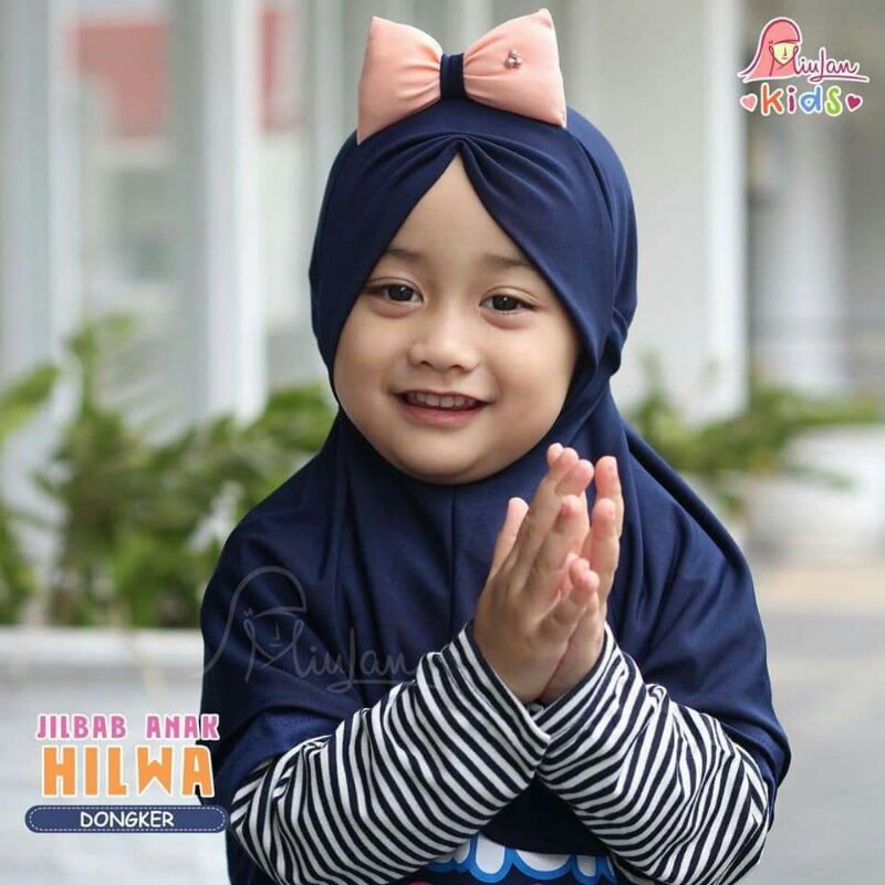 MIULAN JILBAB ANAK TERBARU HILWA