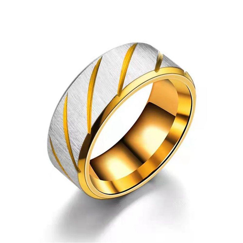 Cincin LILY Kepribadian Tunggal Fashion Baja Titanium