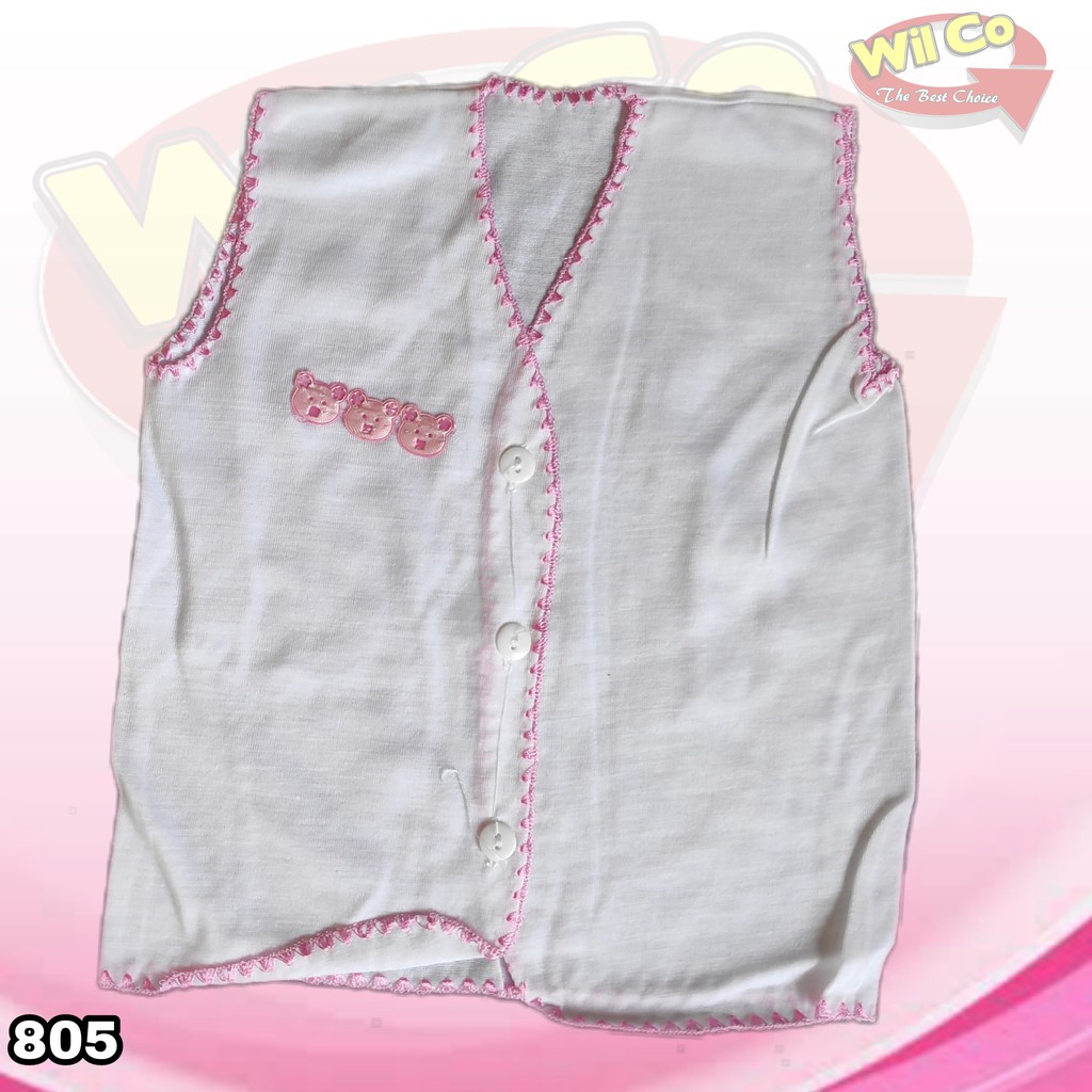 K805 - BAJU ATASAN  BAYI 3 MODEL LENGAN PENDEK/PANJANG/TANPA LENGAN