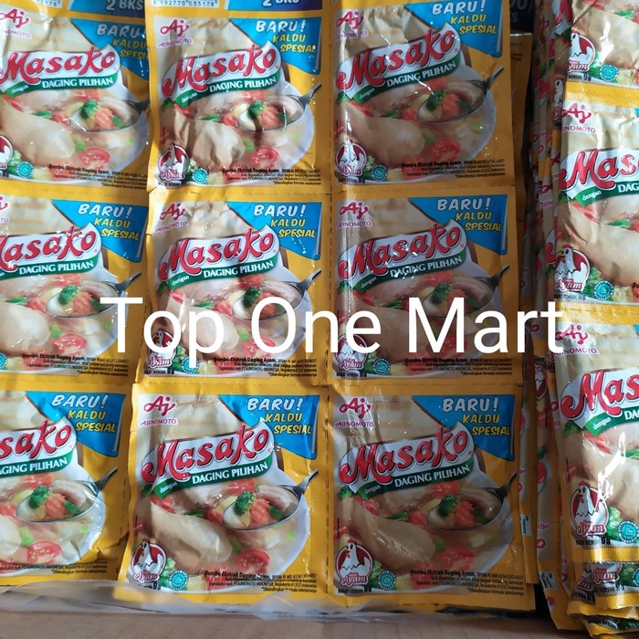 

MURAH MASAKO ALL VARIANT AYAM / SAPI SACHET RENCENG 10gram 10gr - Ayam