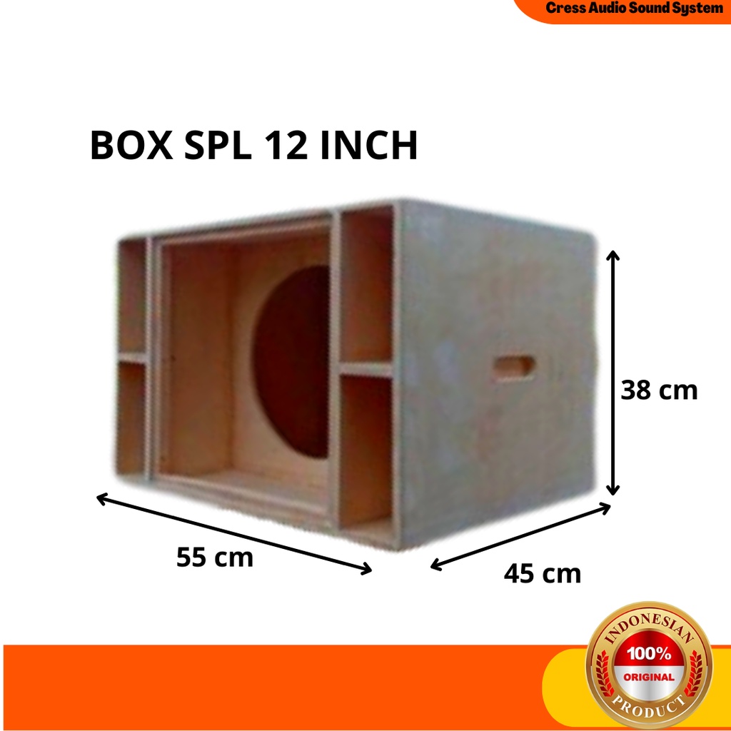 Box Speaker SPL 12 Inch Triplek 15 mm
