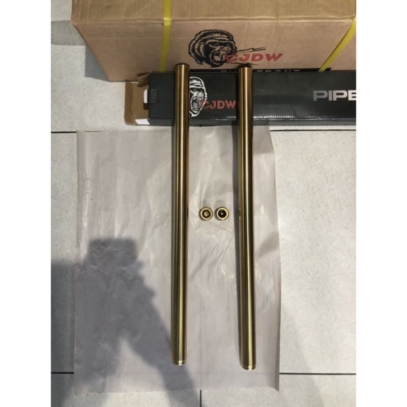 as gold shock depan 30 rxking rxk rxz / as skok depan emas set tutup sok cjdw original rx king gold