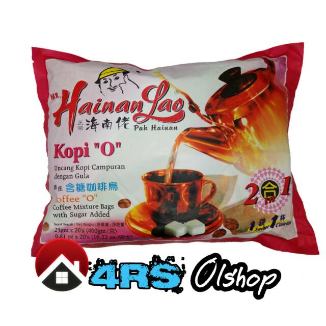 

KOPI "O" MR. HAINAN LAO 2IN1 WITH SUGAR