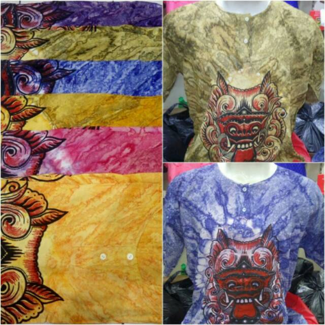 TERMURAH Baju Barong Bali Unisex Warna Ukuran Jumbo Dewasa