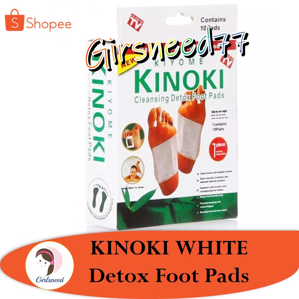 KINOKI WHITE Detox Foot Pads GIRLSNEED77