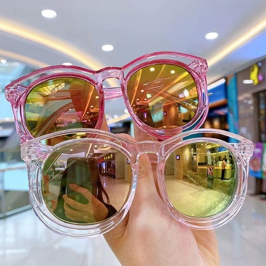 (Rowling)Kacamata Anak New Trend/Fashion Anak Terbaru Bulat New kacamata hitam High Quality Import Kacamata Fashion-6