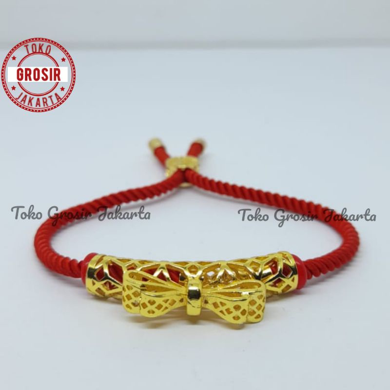 Gelang Tali Serut Liontin Charm Xuping Gelang Tali Liontin