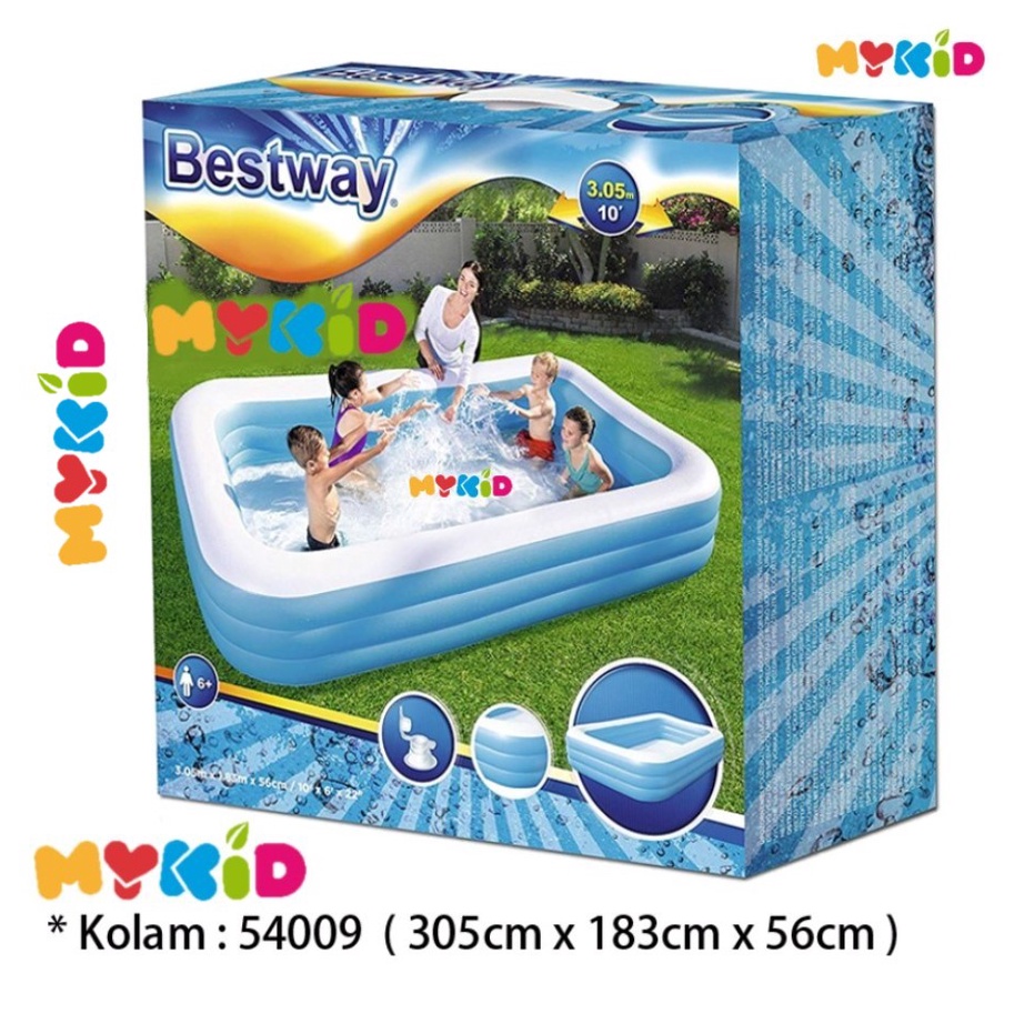 ASLI BESTWAY Bestway 54006 54009 Kolam Renang Anak / Kolam Anak Kolam Renang Anak Jumbo