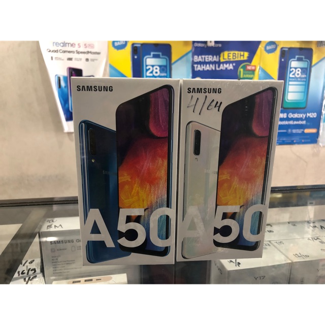 SAMSUNG A50 4/64 GARANSI RESMI