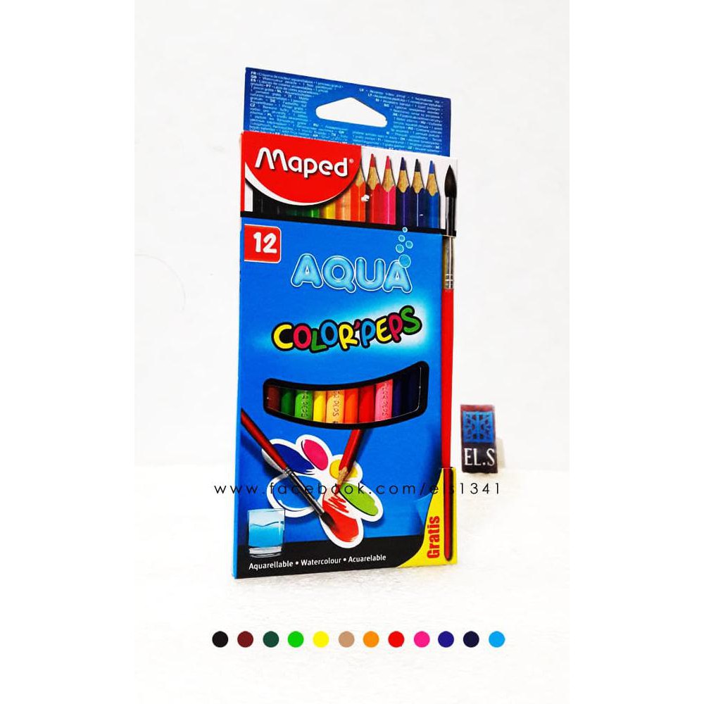 

Sale!! Maped Color Peps Aqua 12 Pensil Warna Aquarel Terbaru