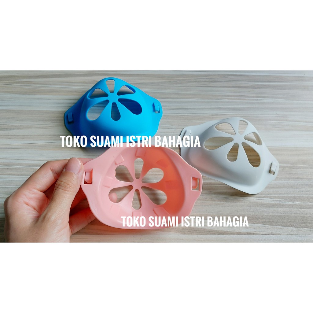 Penyangga Masker Silicone Premium 3D Pelengkap Masker Halus Nyaman