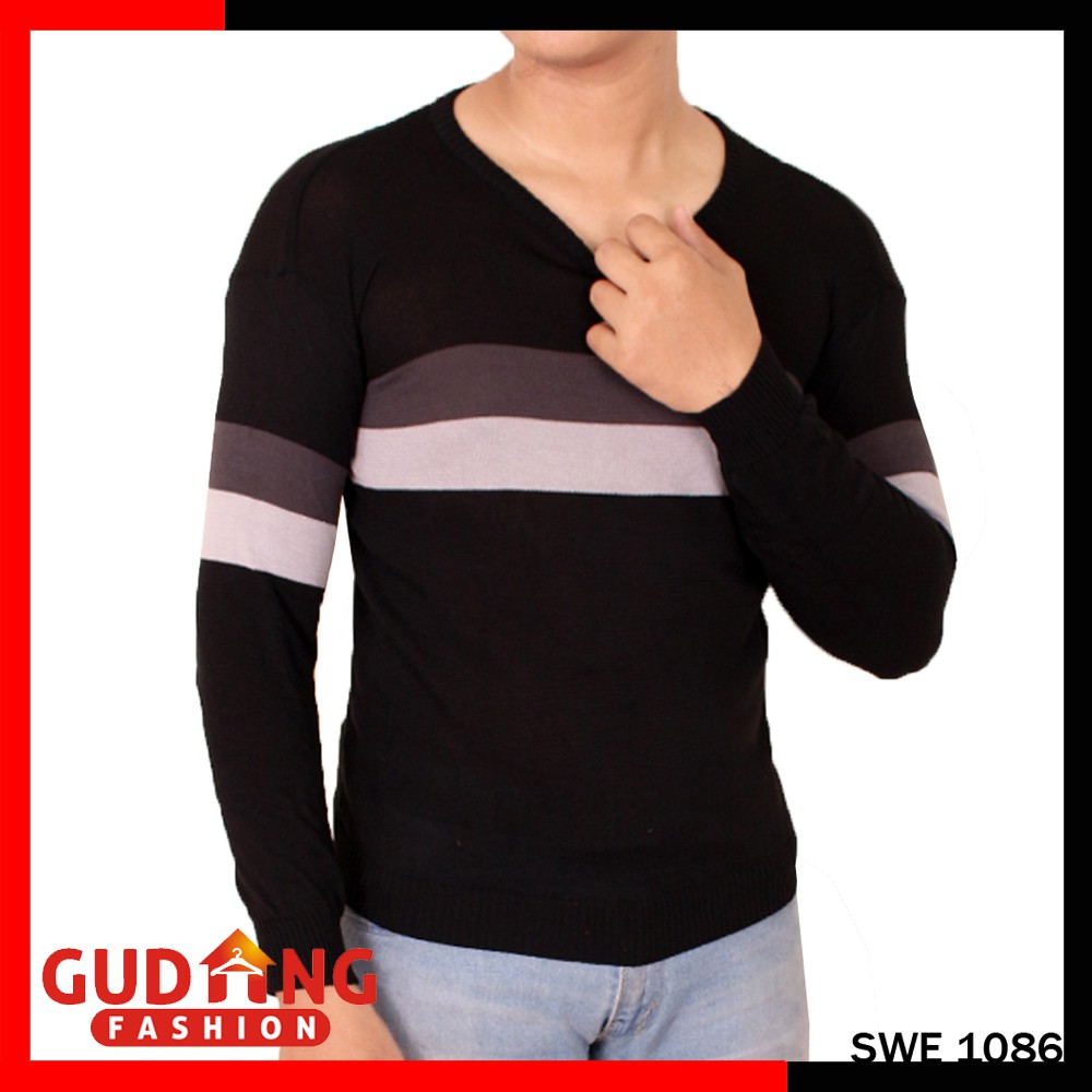 Baju Sweater Rajut Pria Terbaru - SWE 1086