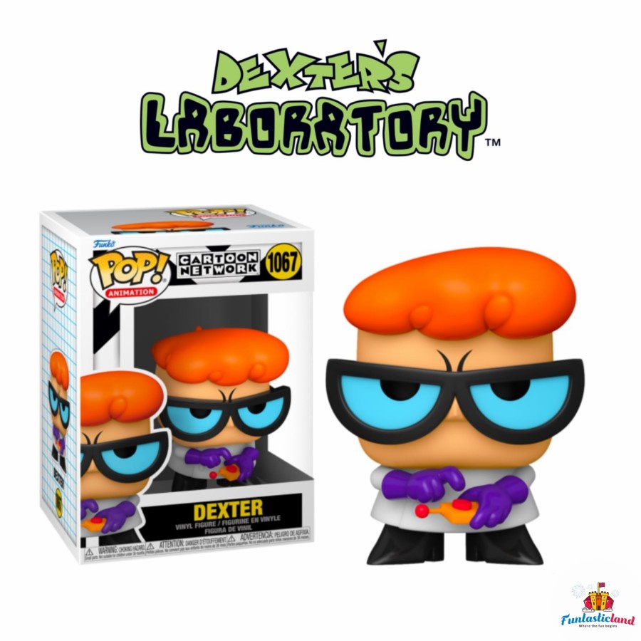 Original Funko POP Animation Dexter's Laboratory - Dexter with Remote #1067