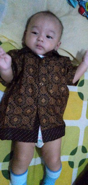 Kemeja Batik Anak , Hem Batik Anak Laki-laki, Kemeja Anak, Batik Anak, Ukuran 0th - Remaja