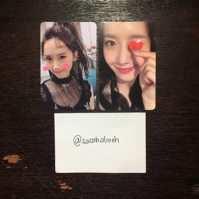 SNSD Yoona Holiday Night Photocard