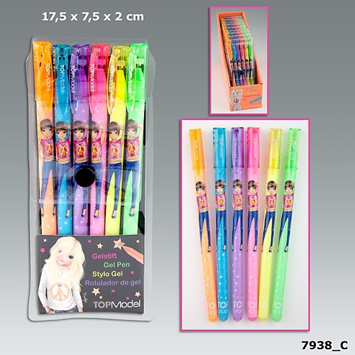 

TOP Model TM 7938 TOP Model Neon Gelpen Set, 6 colors