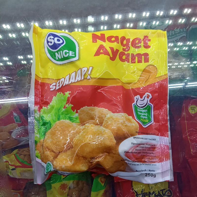 So Nice Chicken Nugget/Naget Ayam 250g