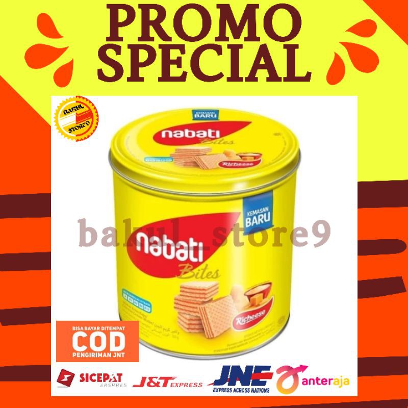 PROMO !! Wafer Nabati UBI UNGU 287 Gram Kaleng TERLARIS