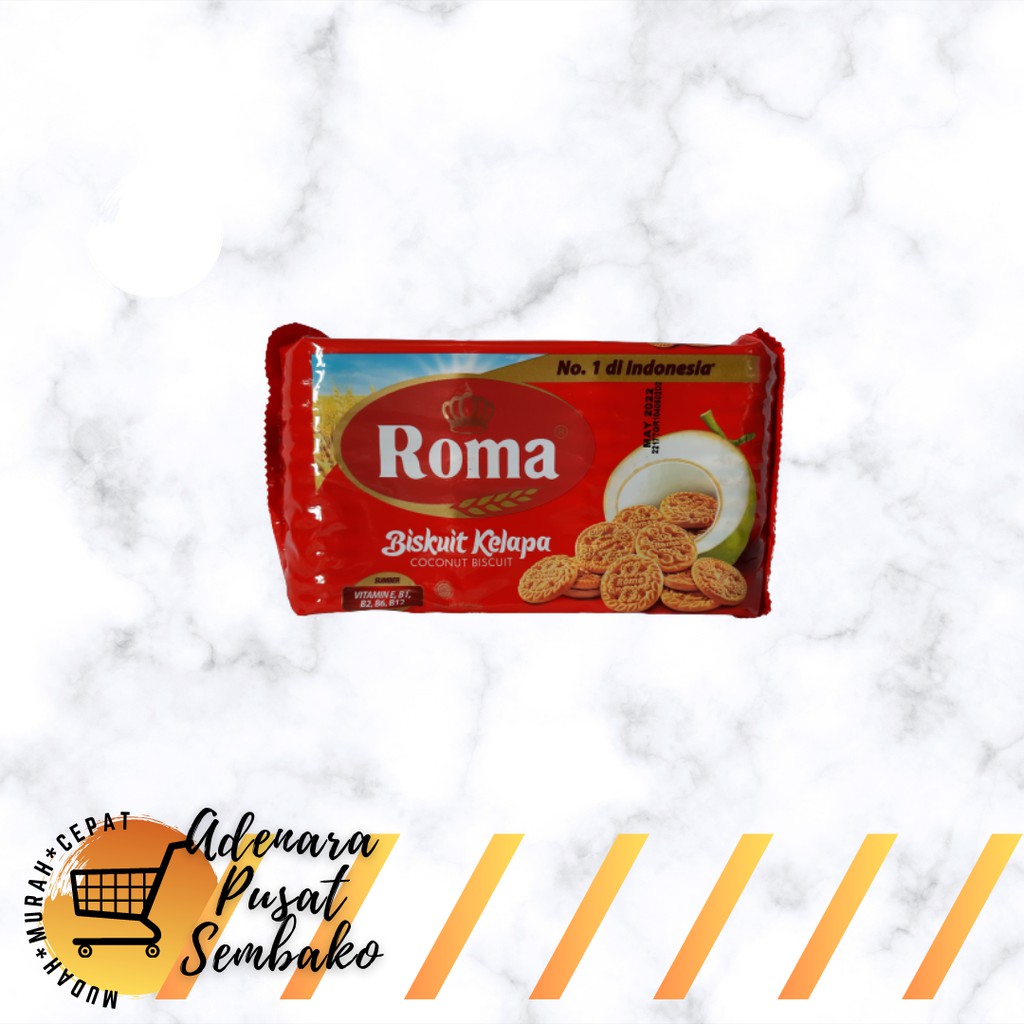 

BISKUIT ROMA KELAPA 300 GRAM