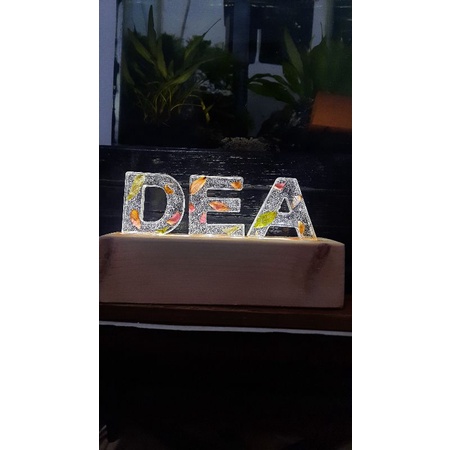 LAMPU CUSTOM LED 3 HURUF