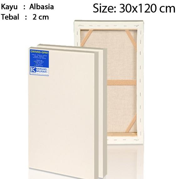 

Kanvas Lukis Spanram 30x120 cm Canvas Frame 120x30 cm