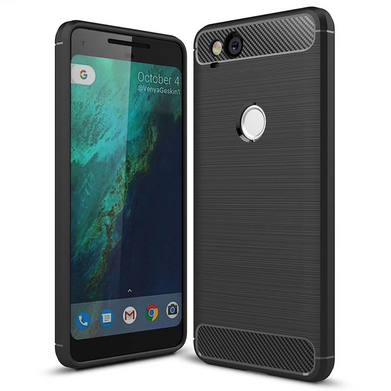 Casing Google Pixel 2 Silikon Google Pixel 2 Armor Carbon TPU Case Google Pixel 2