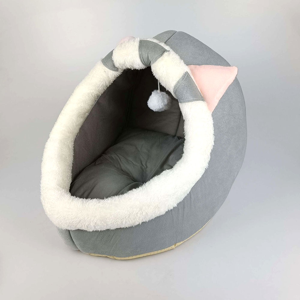 Tempat Tidur Hewan Peliharaan Kucing Cat House Tent Size M