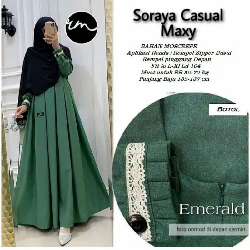 soraya maxy gamis terbaru